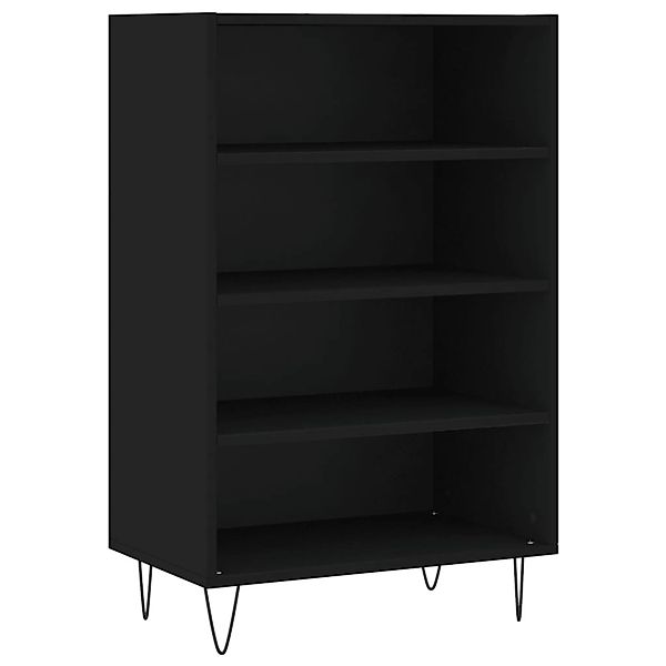 vidaXL Highboard Schwarz 57x35x90 cm Holzwerkstoff 827229 günstig online kaufen