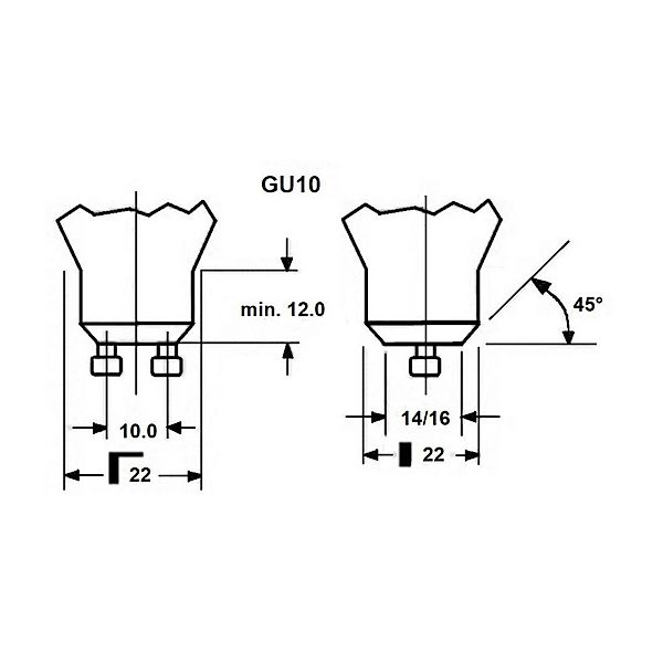 LED-Leuchtmittel SUPERIA RETRO ES50, GU10 4,8W 930 450lm dim günstig online kaufen