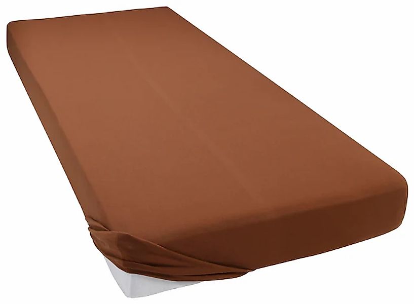 bellana Spannbettlaken »Melone in Gr. 70x140, 90x200, 140x200 oder 180x200 günstig online kaufen