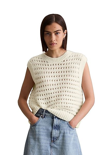 Marc O'Polo DENIM Rundhalspullover aus softem Schurwolle-Mix günstig online kaufen