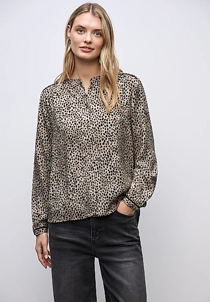 STREET ONE Langarmbluse mit Leomuster günstig online kaufen