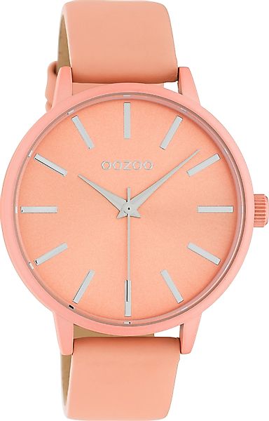 OOZOO Quarzuhr C10617, Armbanduhr, Damenuhr, Lederarmband günstig online kaufen