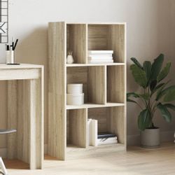vidaXL Bücherregal Bücherregal Sonoma-Eiche 57x28,5x107,5 cm günstig online kaufen