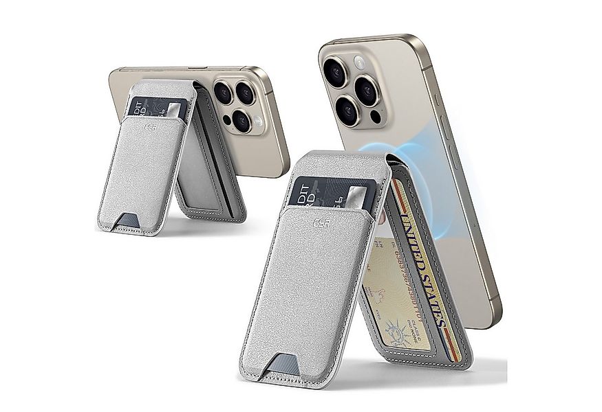 ESR Geldbörse HaloLock Vegan Leather Wallet Stand, 70% stärkere Magneten, a günstig online kaufen