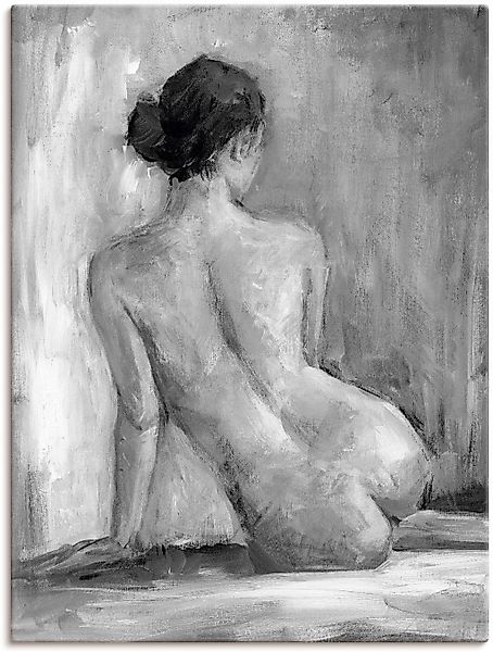 Artland Wandbild "Figur in schwarz & weiß I" Frau 1 Stk. tlg. als Alubild, günstig online kaufen