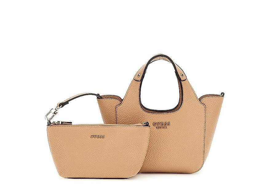 Guess Umhängetasche GUESS Damen Handtasche Helina beige (1, 1-tlg., 1) günstig online kaufen