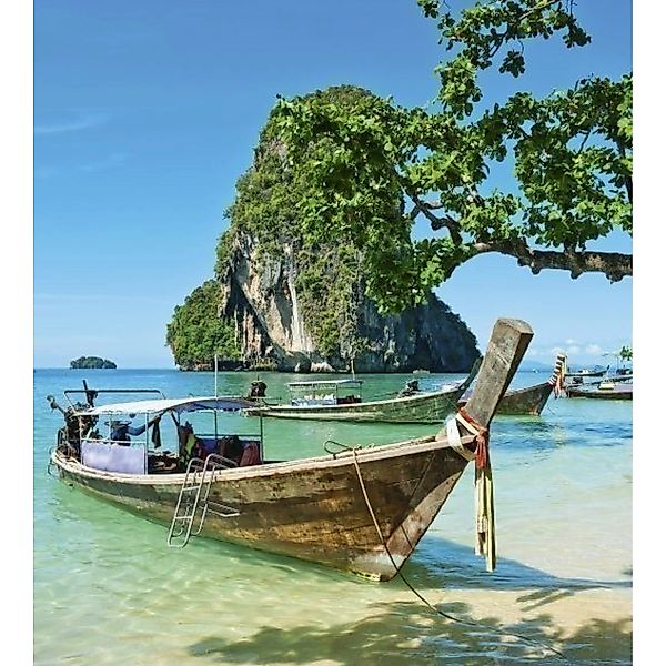 Fototapete THAILAND BOAT  | MS-3-0198 | Blau | Digitaldruck auf Vliesträger günstig online kaufen