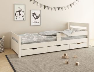 Lüttenhütt Kinderbett ""TIMMO " BESTSELLER, inklusive 3 Schubkästen" bodent günstig online kaufen