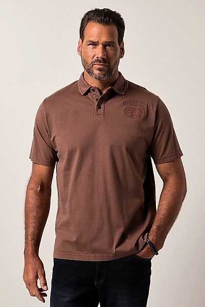 JP1880 Poloshirt JP1880 Poloshirt Halbarm Badges Vintage Look günstig online kaufen