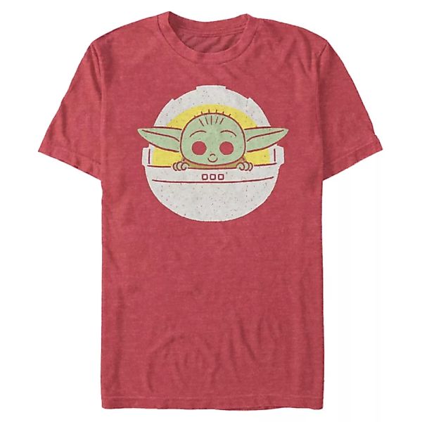 Star Wars - The Mandalorian - Yoda Child in Pod - Männer T-Shirt günstig online kaufen