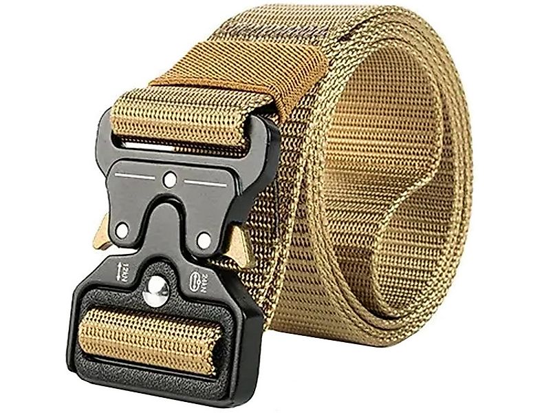 LA CUTE Stoffgürtel Taktischer Gürtel Survival mit Metallschnalle (Taktisch günstig online kaufen