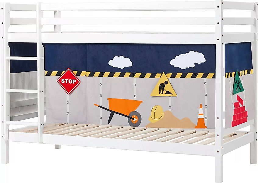Hoppekids Etagenbett ""Construction"", mit Matratzen & Vorhang, 2 Größen günstig online kaufen