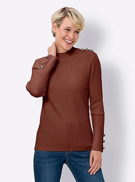 Classic Basics Stehkragenpullover "Stehkragen-Pullover" günstig online kaufen