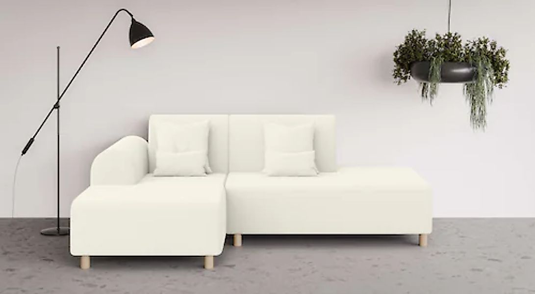 OTTO home Ecksofa »Suyala« L-Form mit Hocker günstig online kaufen