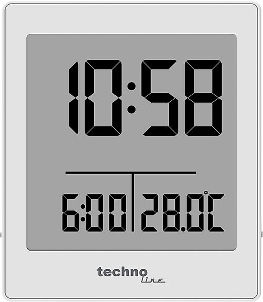 technoline Funkwecker WT 185 mit Temperaturanzeige günstig online kaufen