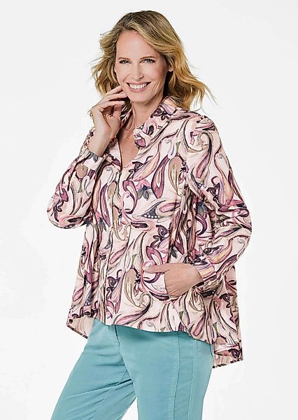 GOLDNER Hemdbluse Druckbluse günstig online kaufen