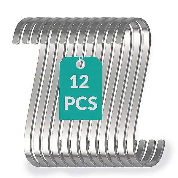 Praknu S-Haken 12 S-Haken Flach 11cm, günstig online kaufen
