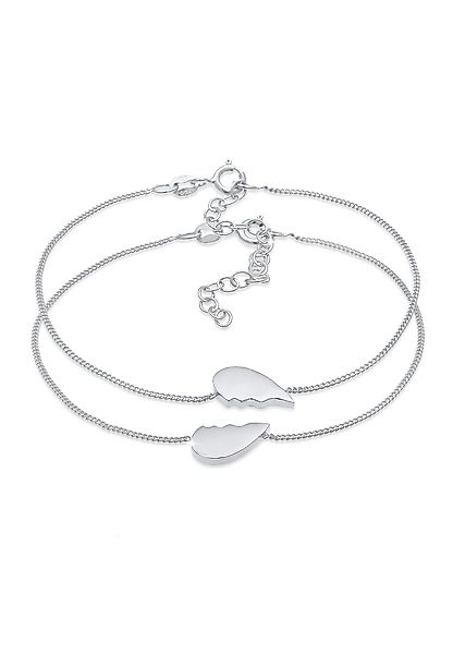 Elli Armband Set Herz geteilt Friends günstig online kaufen