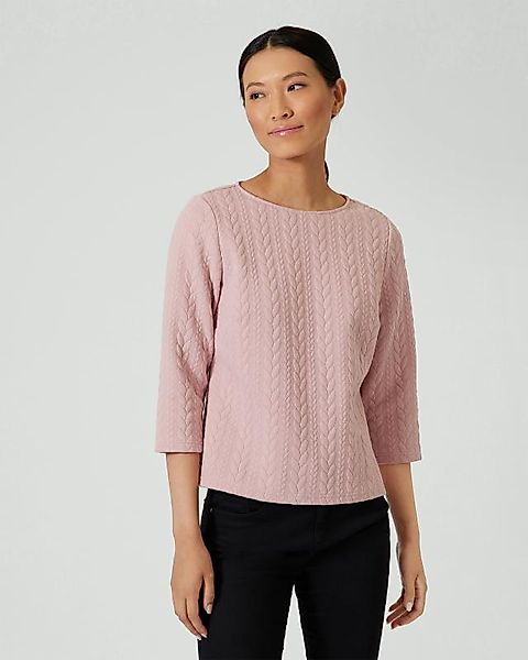 Maloo Sweatshirt mit Prägung günstig online kaufen