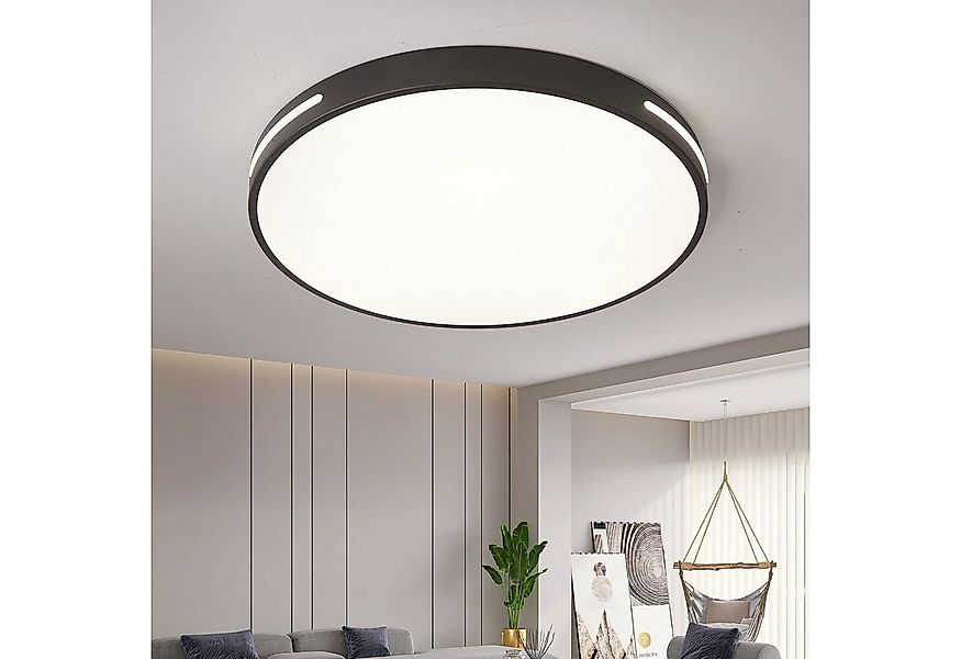 Natsen Deckenleuchte LED Deckenlampe, 96W, Voll dimmbar mit Fernbedienung, günstig online kaufen