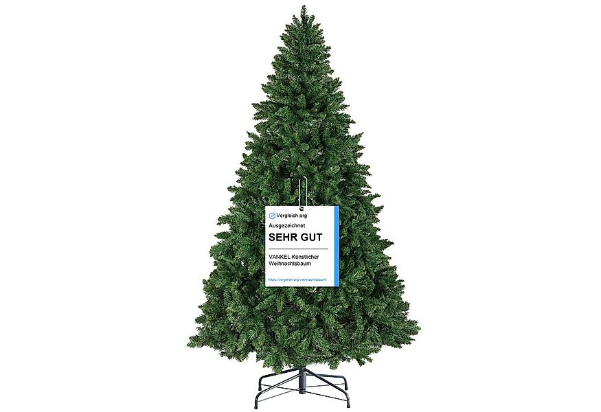 Vankel Künstlicher Weihnachtsbaum tannenbaum mit beleuchtung schmuck mit li günstig online kaufen