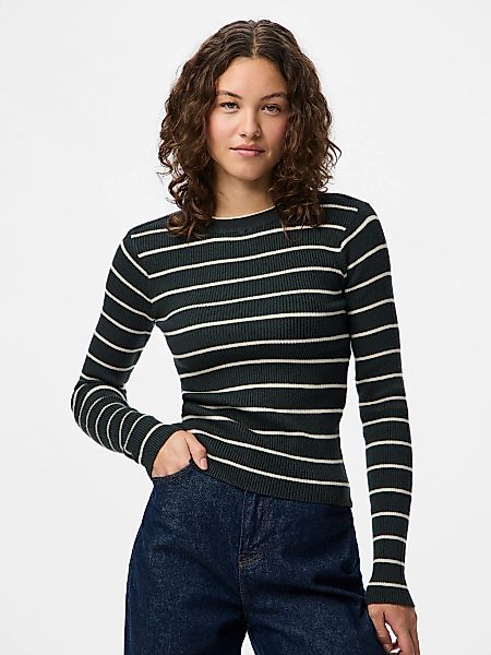 pieces Rundhalspullover "PCMIRA NEW LS O-NECK KNIT NOOS BC" günstig online kaufen