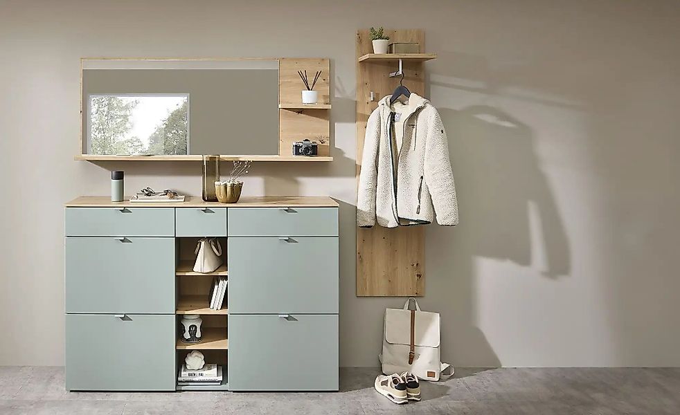 uno Spiegel 148 x 60 cm Turin ¦ holzfarben ¦ Glas,Aluminium,Holzwerkstoff ¦ günstig online kaufen