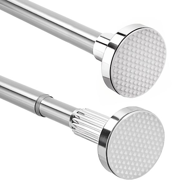 Homewit Duschvorhangstange Ø 25 mm, 50-160cm, günstig online kaufen