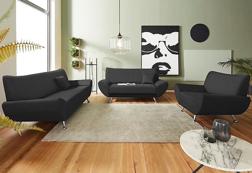 INOSIGN Polstergarnitur "Saltare elegant und komfortabel, toller Fuß als De günstig online kaufen