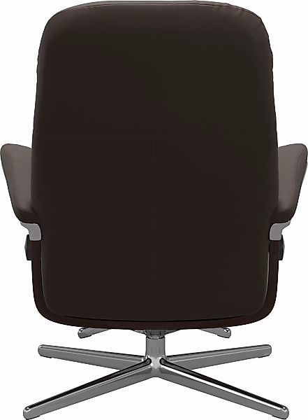 Stressless® Relaxsessel »Garda«, mit Cross Base, Größe M & L, Holzakzent Br günstig online kaufen