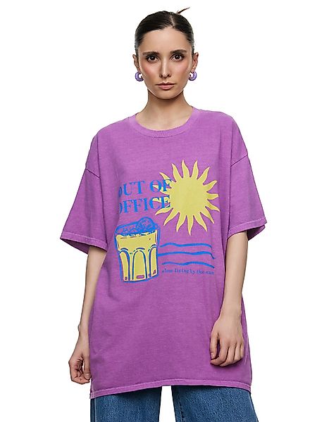 Worldclassca T-Shirt Worldclassca Oversized Print OUT günstig online kaufen
