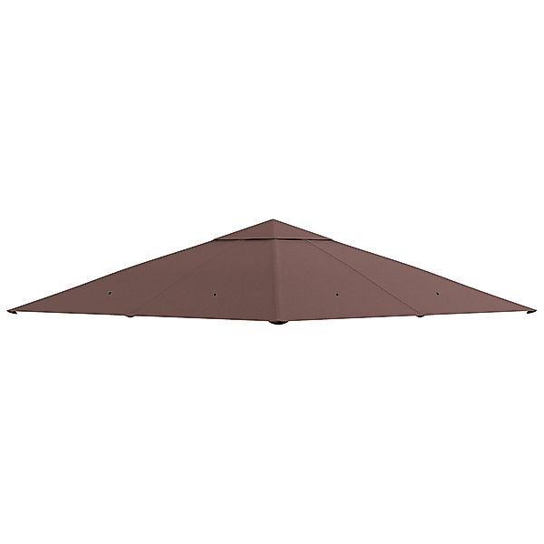 Outsunny Ersatzdach Pavillon 2,93x2,93m Pavillonabdeckung Sonnenschutz aus günstig online kaufen
