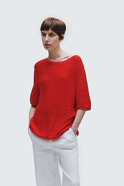 STREET ONE Strickpullover mit seitlichen Schlitzen günstig online kaufen