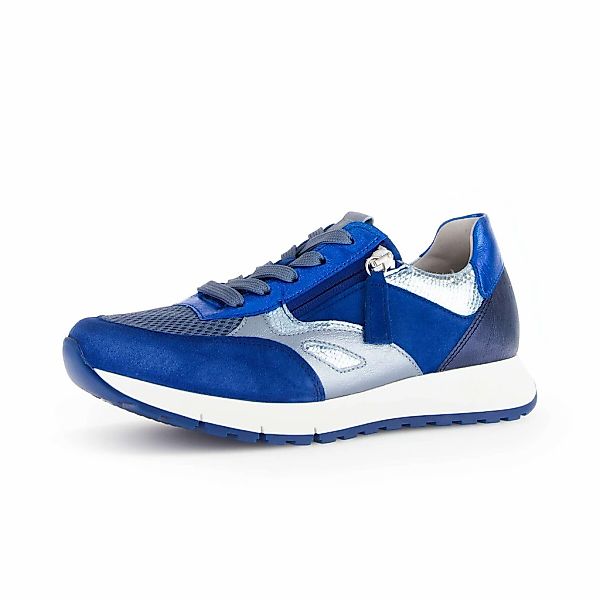 Gabor Sneaker "Sneaker low Materialmix Leder/Lederimitat" günstig online kaufen