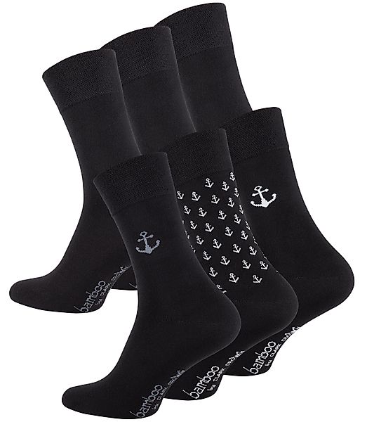 Clark Crown® Socken Bambus-Herren Businesssocken (6-Paar) günstig online kaufen