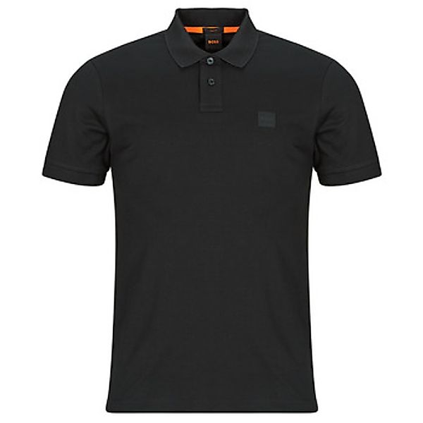 BOSS Poloshirt mit Biobaumwolle Farbe schwarz Größe: 3XL günstig online kaufen