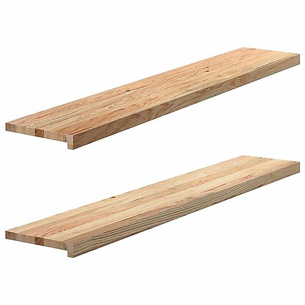 vidaXL Stufenmatte Fensterbänke 2 Stk. Unbehandelt günstig online kaufen