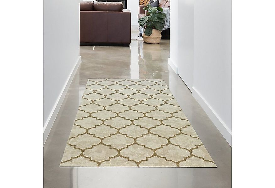 Carpetia Teppich Marokkanischer Teppich für Flur & Wohnzimmer beige, rechte günstig online kaufen