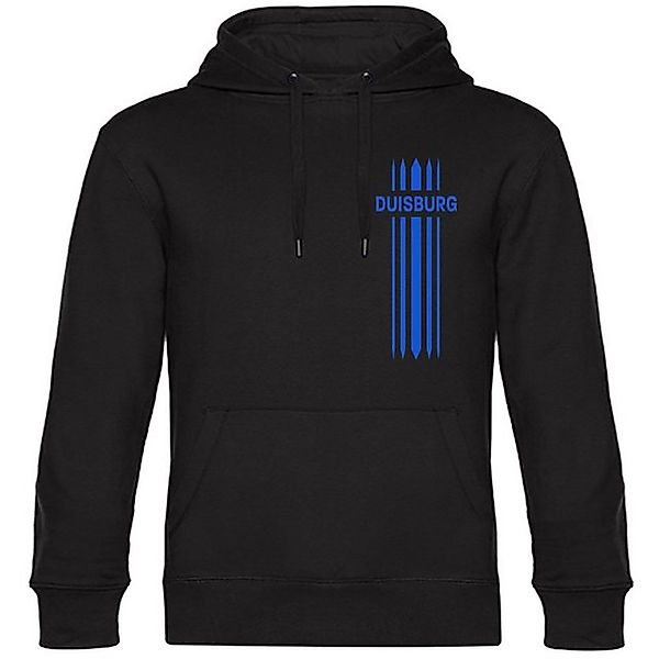 multifanshop Kapuzensweatshirt Duisburg - Streifen - Hoodie günstig online kaufen