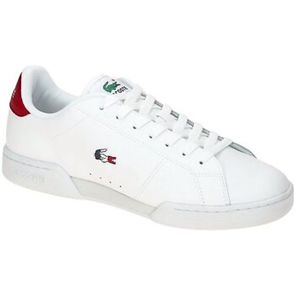 Lacoste  Sneaker Carnaby Cup Schuhe s rot Leder 0112 49SMA0112 407 günstig online kaufen