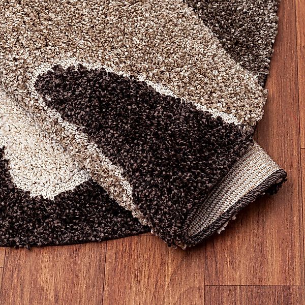 Sanat Hochflor-Teppich »Luxus 3508«, rund, 30 mm Höhe, robuster Langflor, w günstig online kaufen
