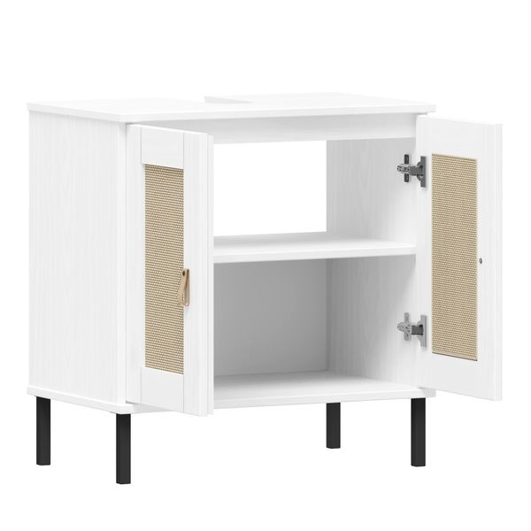Woodroom Badmöbel-Set Valencia, (5-St), Kiefer massiv günstig online kaufen