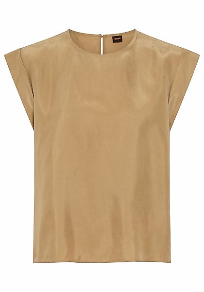 BOSS ORANGE Shirtbluse "Irnette Premium Damenmode" mit Ärmelaufschlag günstig online kaufen