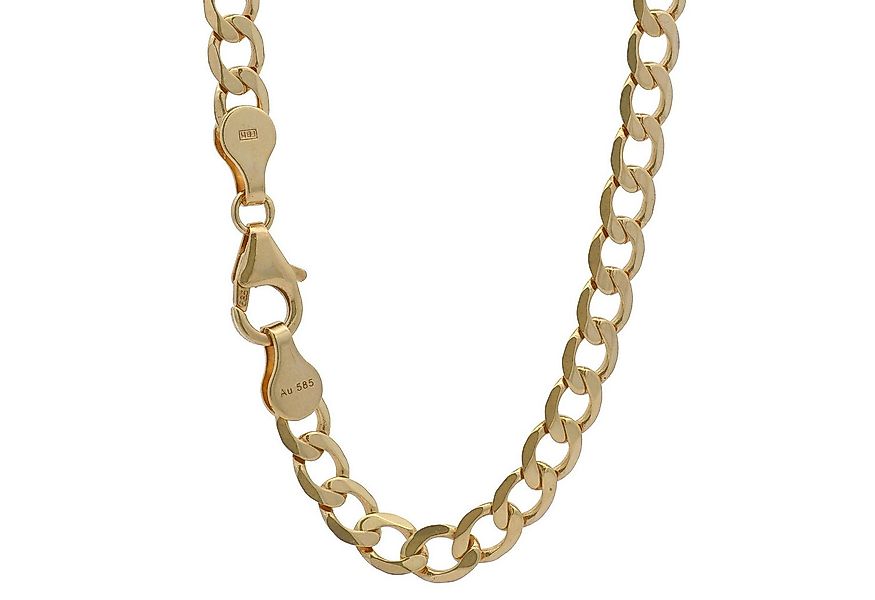 HOPLO Panzerkette Goldkette Panzerkette Länge 21cm - Breite 5,0mm - 585-14 günstig online kaufen