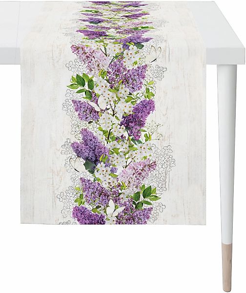 APELT Tischläufer "6404 SPRINGTIME, Frühjahrsdeko, Frühling" Digitaldruck günstig online kaufen