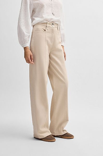 BOSS ORANGE Webhose "Tolala-D Premium Damenmode" Twill Qualität, Ziernähte günstig online kaufen