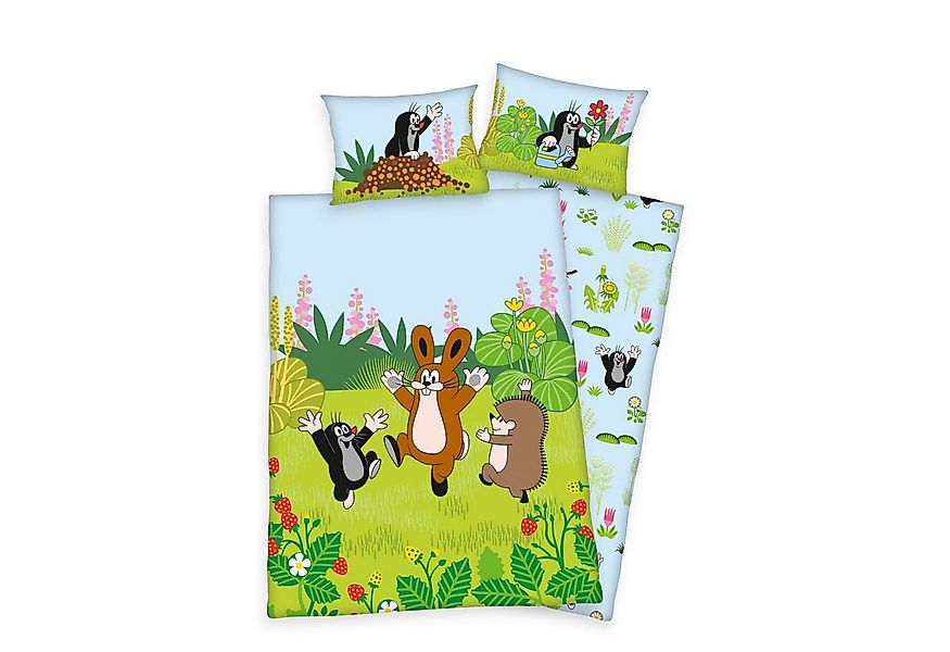Familando Babybettwäsche Der Kleine Maulwurf Babybettwäsche 100x135+40x60 c günstig online kaufen