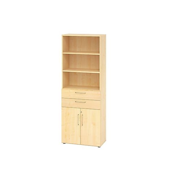 HAMMERBACHER Aktenschrank Kombischrank 6OH Ahorn/Ahorn günstig online kaufen