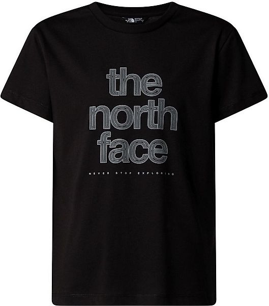 The North Face Kurzarmshirt G REFLECTIVE LOGO RELAXED SS TEE TNF BLACK günstig online kaufen