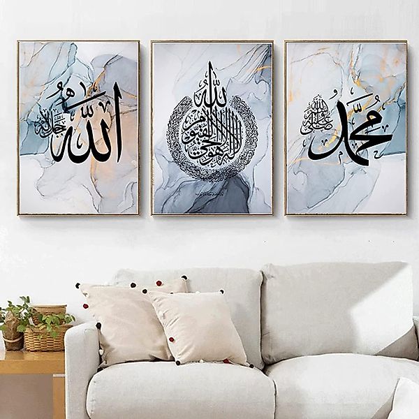 AUKUU Wandbild Leinwanddrucke Wohnzimmer Modernes Wandbild günstig online kaufen